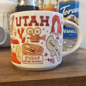 Starbucks Been There Series 14oz Coffee Mug Utah